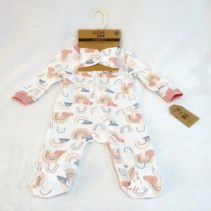 Chick Pea Infant Coverall Headband Set 0 - 3 months NEW